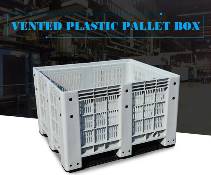 vented pallet bin