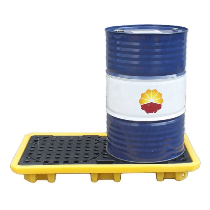 Twin Poly IBC Tote Containment Pallet