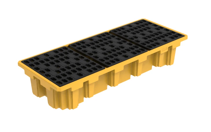 IBC Spill Containment Pallet - 3 IBC Totes